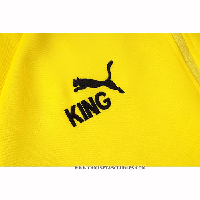 Chandal de Chaqueta del Borussia Dortmund Nino 25-26 Amarillo